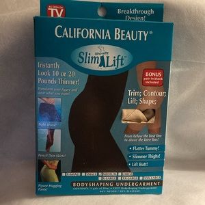 NWOT - 2 CALIFORNIA BEAUTY® Silhouette Slim 'n Lift™ Bodyshaping Undergarments